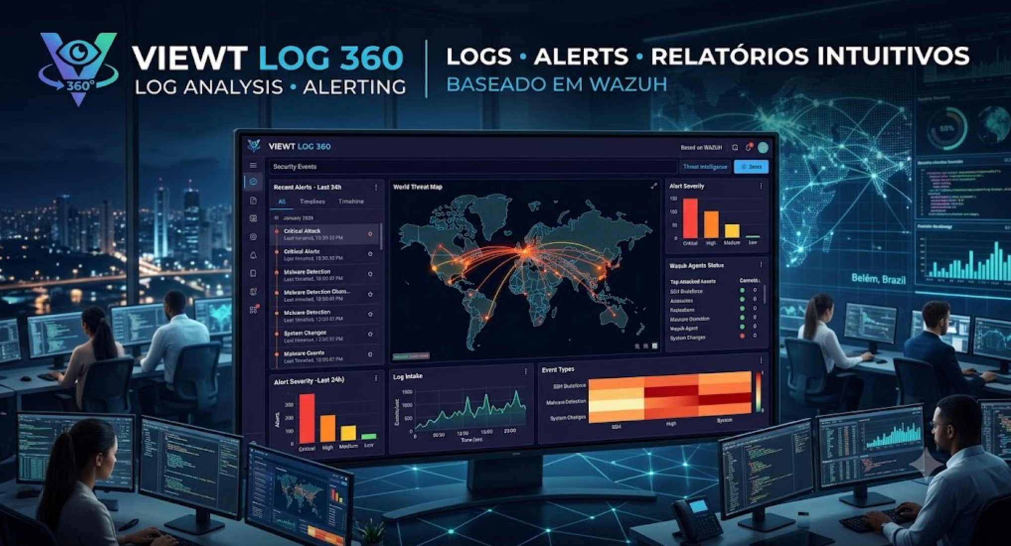 Viewt Log 360 — Plataforma SaaS